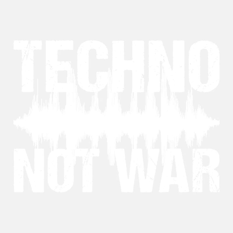 Techno Not War Peace Musik Techno