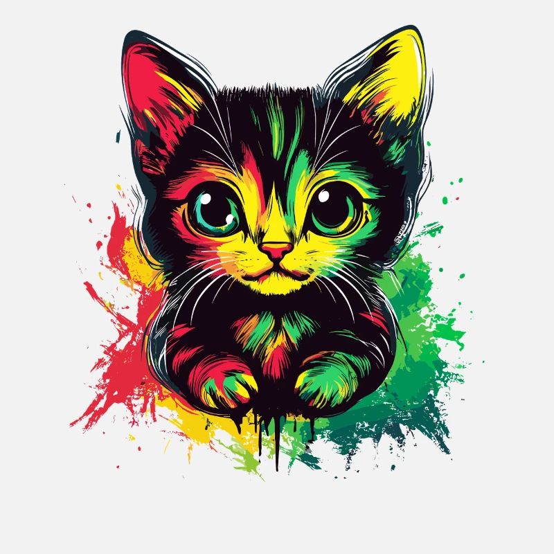 Rasta Cat Style
