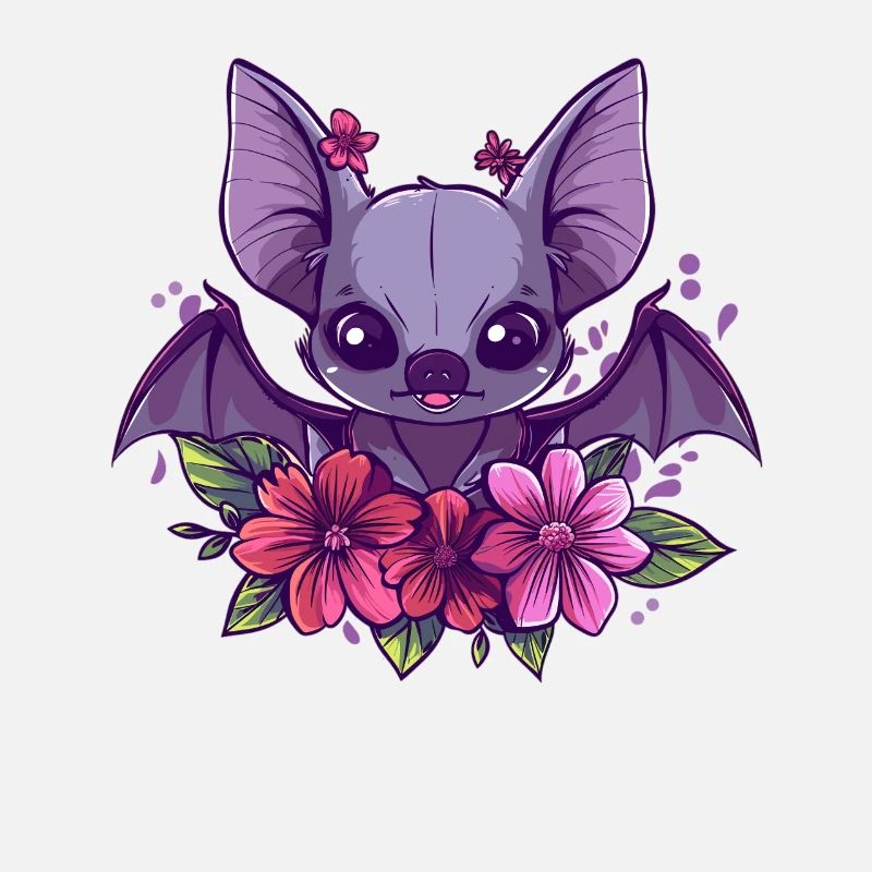 Blumenfledermaus mit Charme