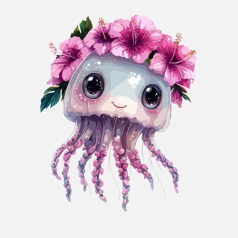 Jellyfish with corolla