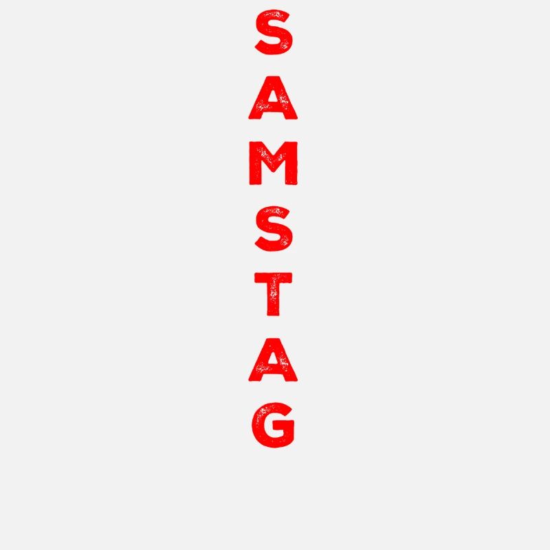 Samstag - rot