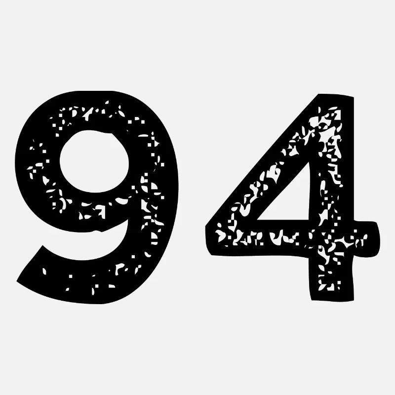 Maillot à 94 numéros