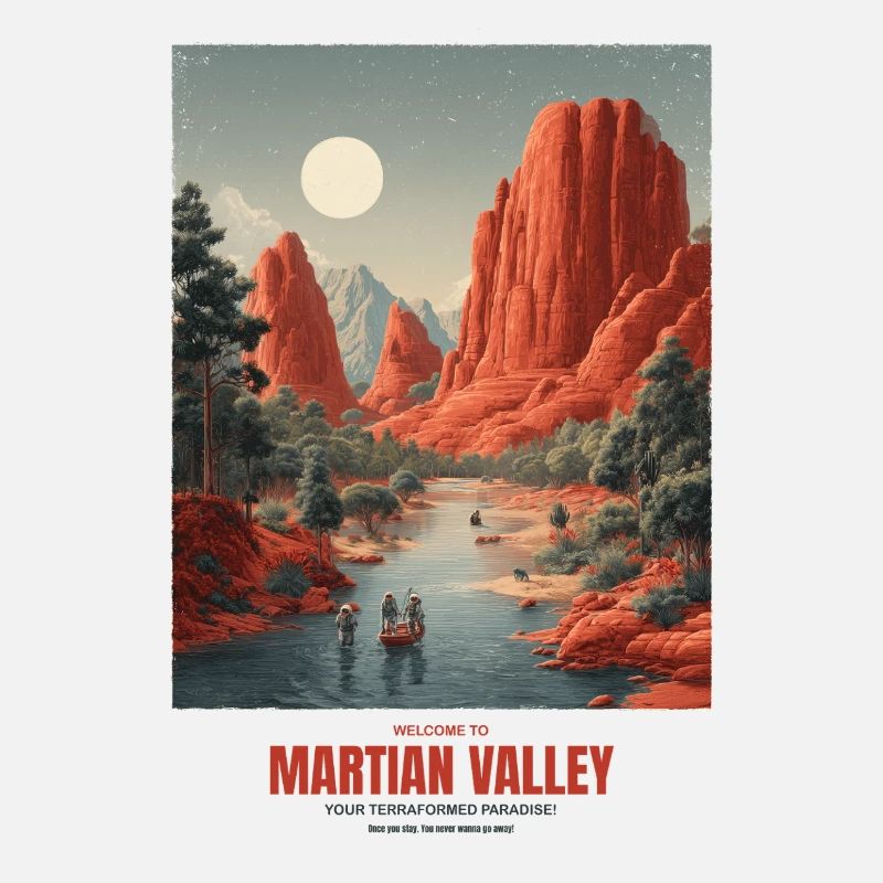 MArtian valley