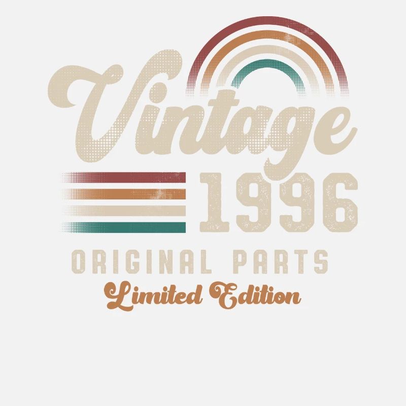 Vintage 1996 Birthday Retro