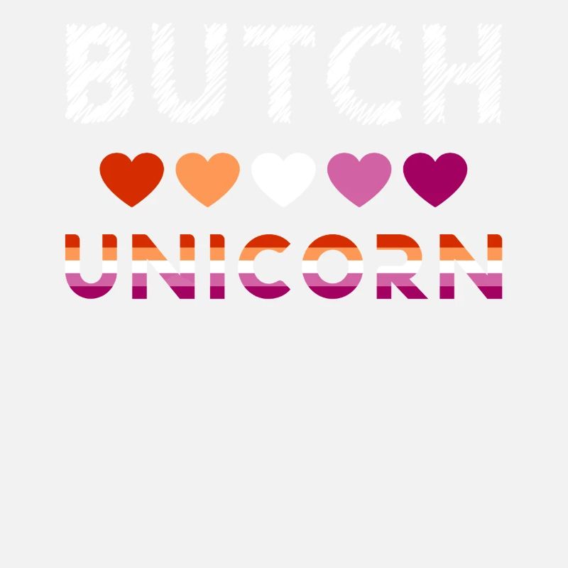 Butch Unicorn Lesbian Pride Déclaration