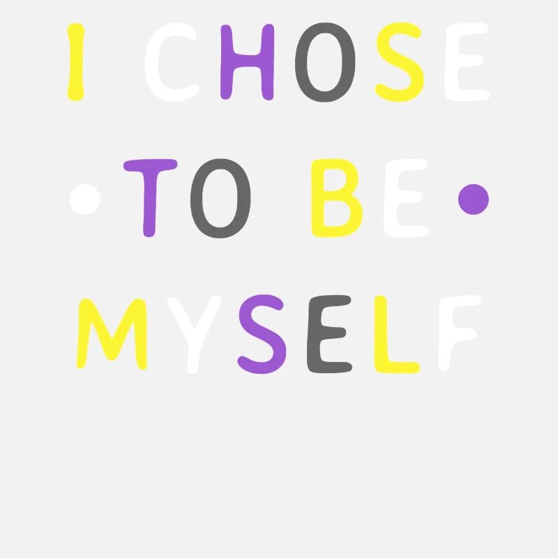Nonbinary Pride Enby LGBTQ Eigene Entscheidung