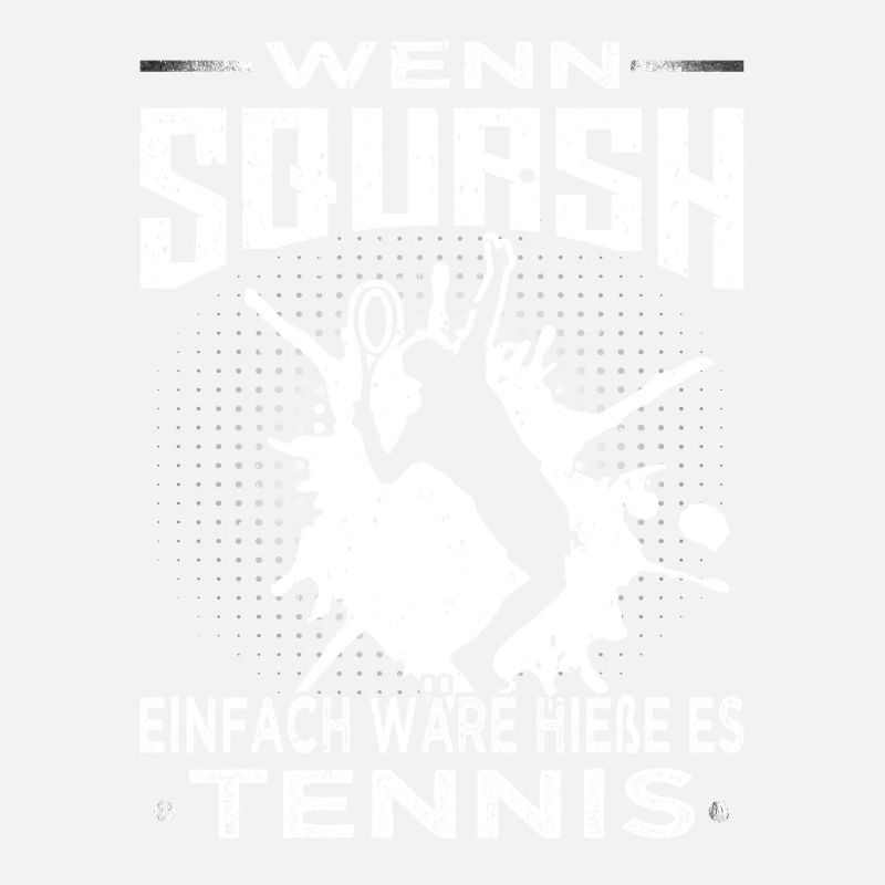 Wenn Squash einfach wäre - Squashspieler