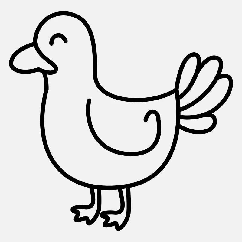 Gans Comic Tier