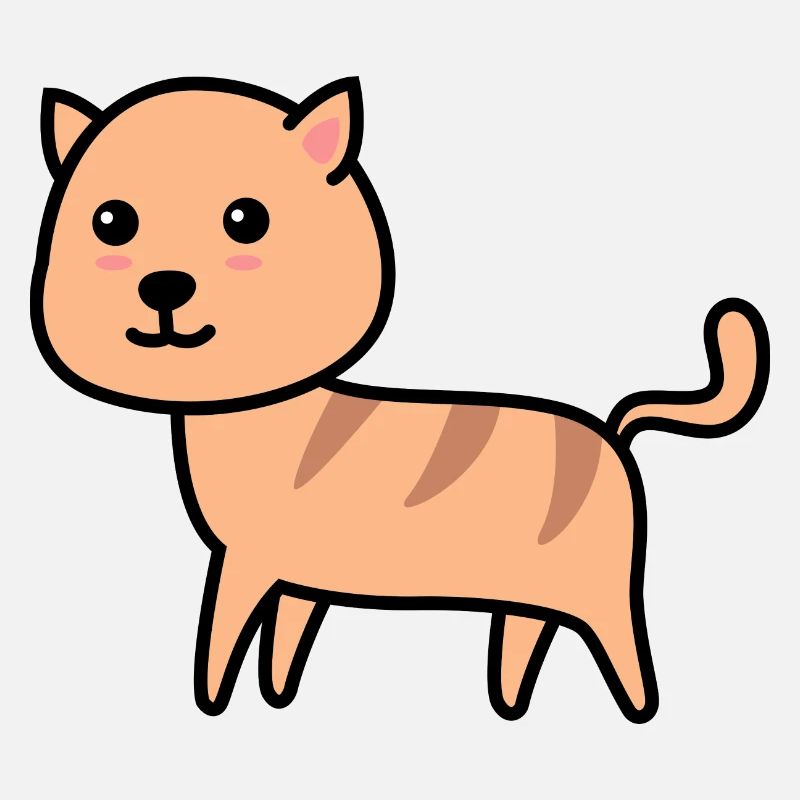 Katze Comic Tier