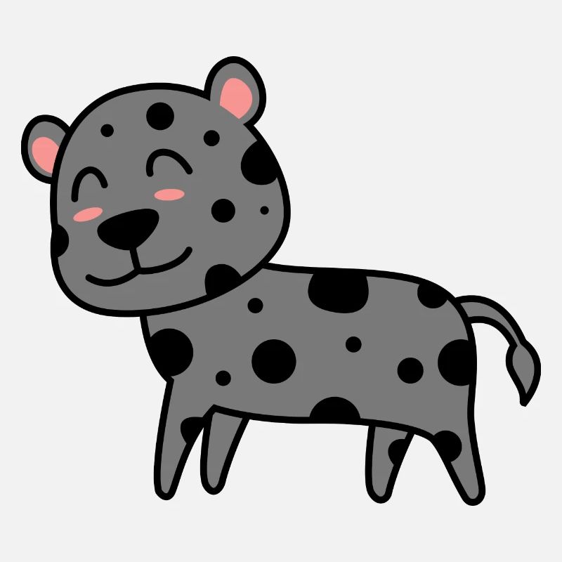 Leopard Comic Animal