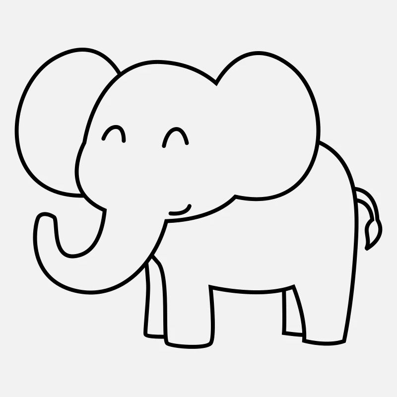 Bande dessinée éléphant