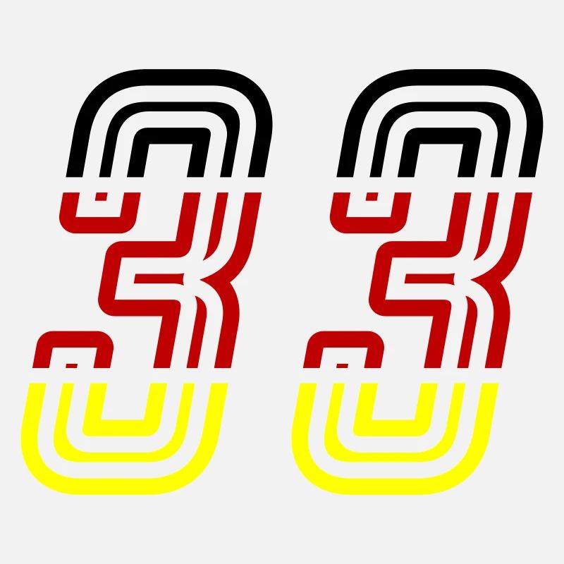 33 Number symbol Germany
