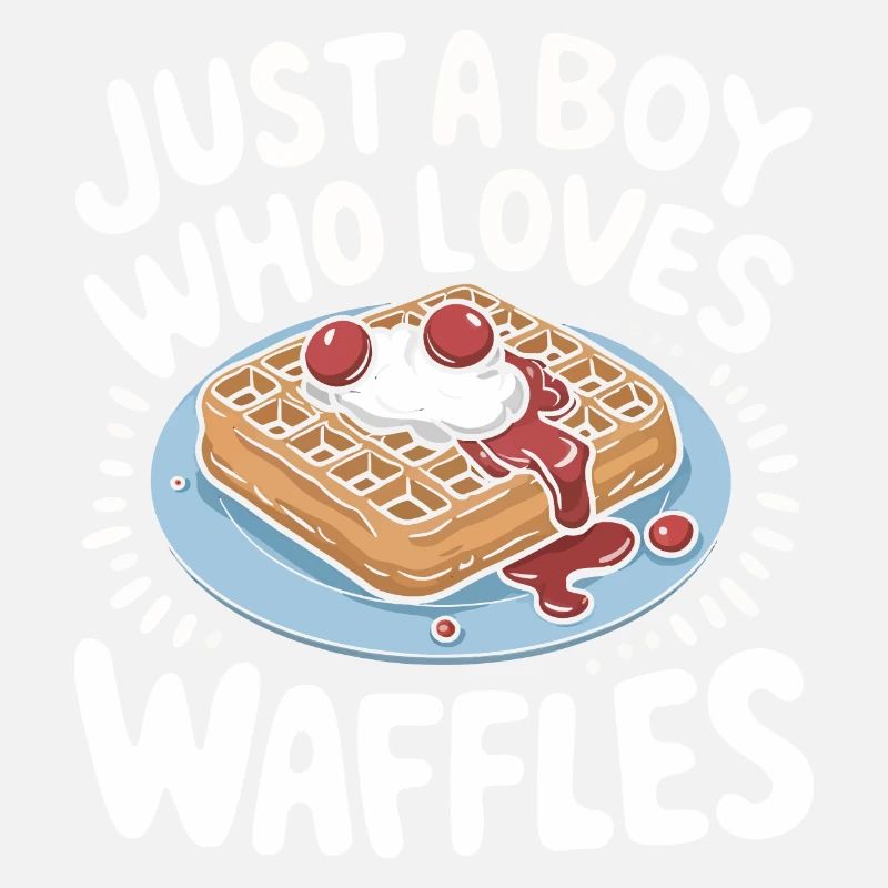 Waffles Breakfast Sweets