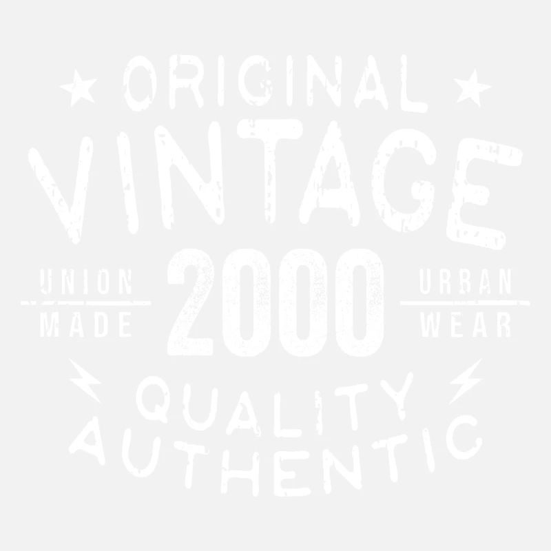Anniversaire 2000 Millésime 2000 Anniversaire 2000