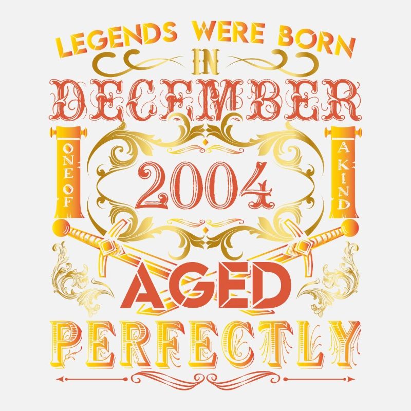 December 2004 - birthday 2004 legends were born.
