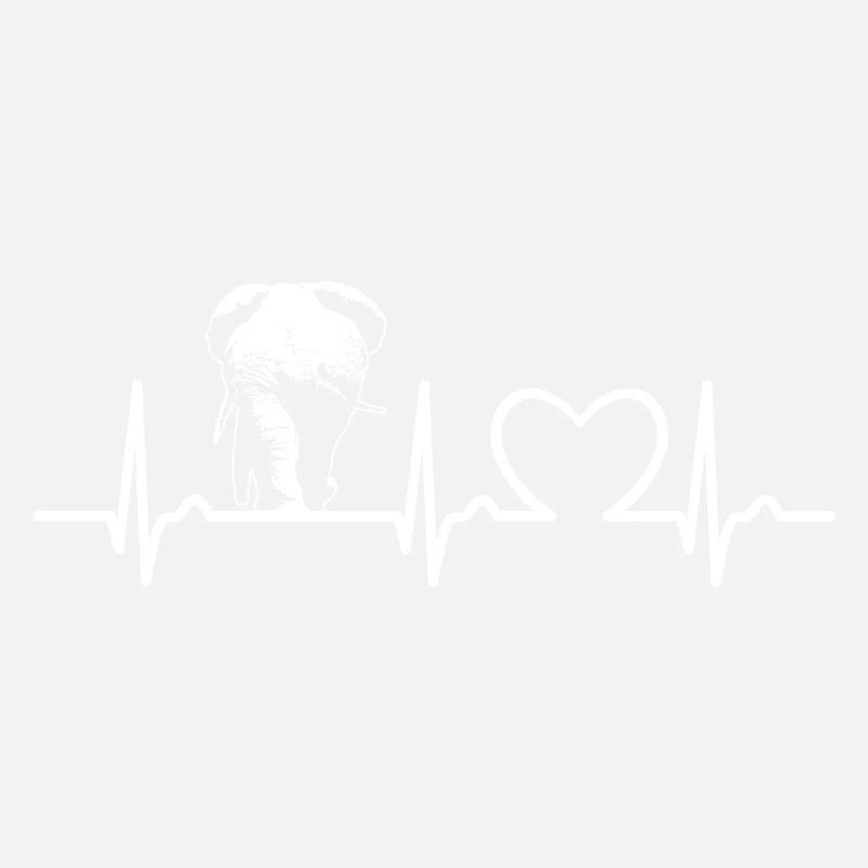 Elephant ECG Curve - Heart Curve - Pulse