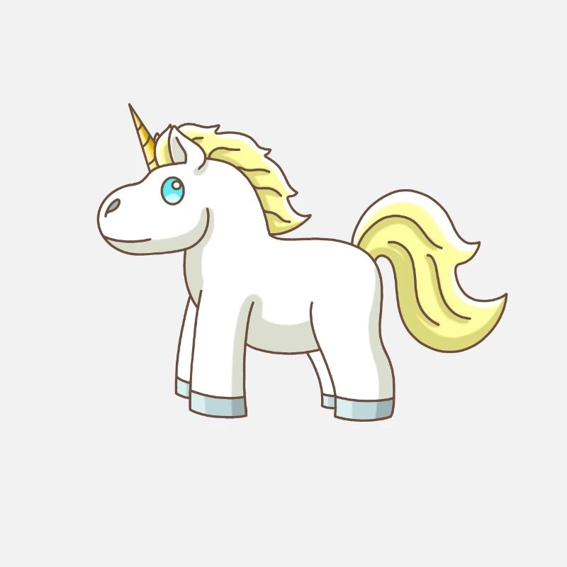 Süßes kleines Einhorn