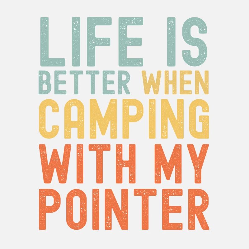 Pointer Camping retro vintage