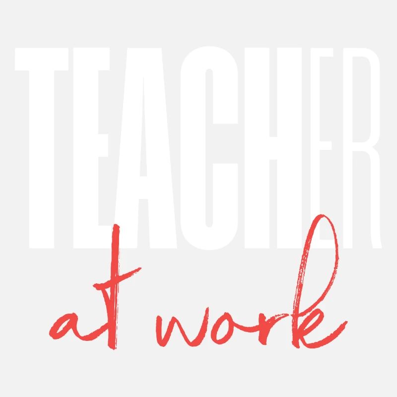 Teacher at work