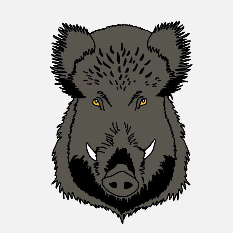 Wildschwein Kopf
