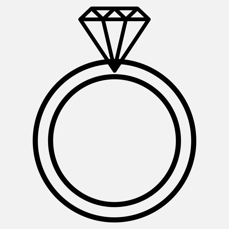 Diamond Ring Marriage Proposal Engagement