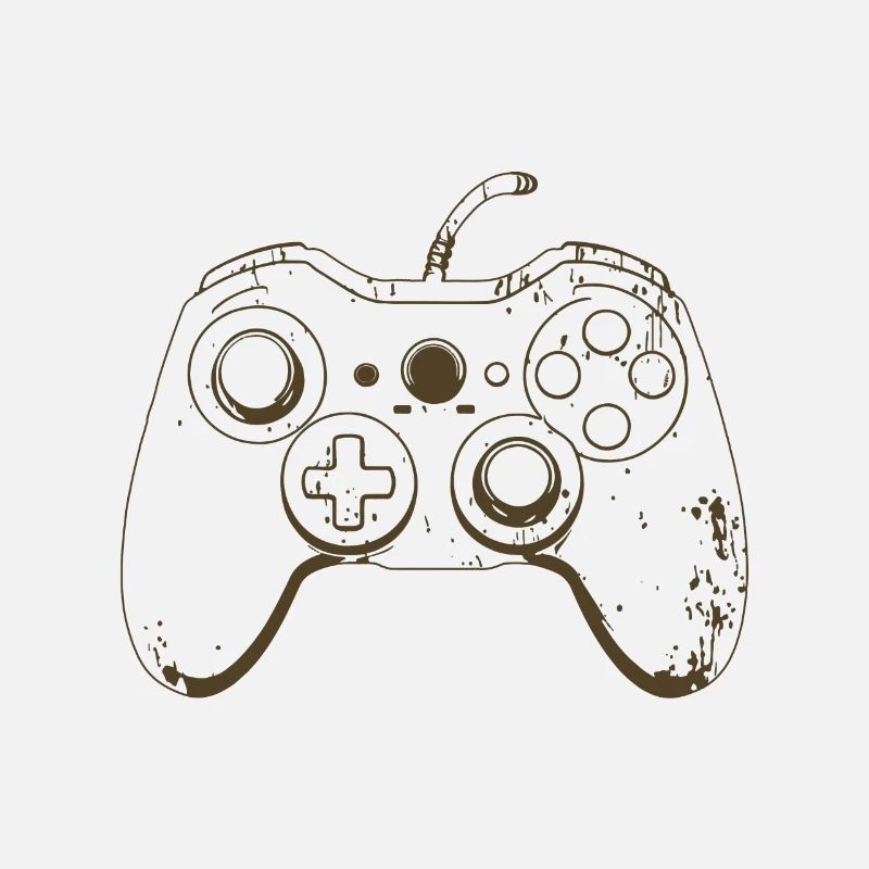 Cooler Gaming-Controller - Design für junge Gamer