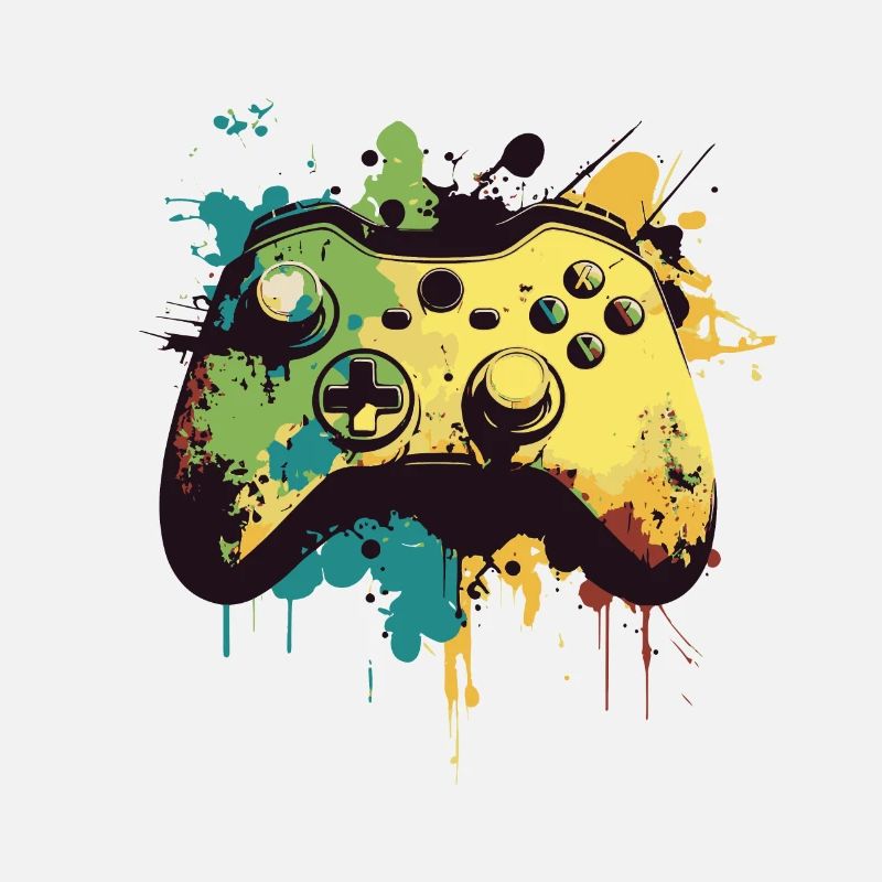 Cool Gaming Controller - Design for Young Gamers