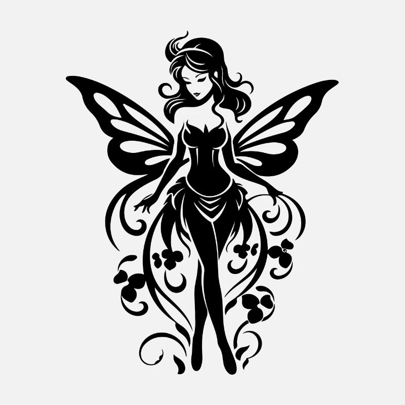 Magic Fairy Silhouette - Spread the magic