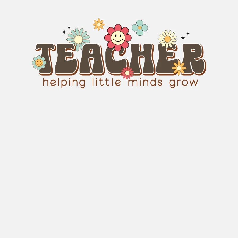 Un enseignant aide les petits esprits à grandir - Teacher School