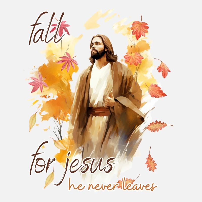 Jésus d’automne qu’il ne quitte jamais : vibrations d’automne chrétiennes