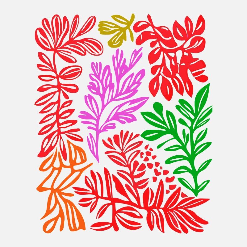 Matisse Jungle : Paradis des feuilles rétro