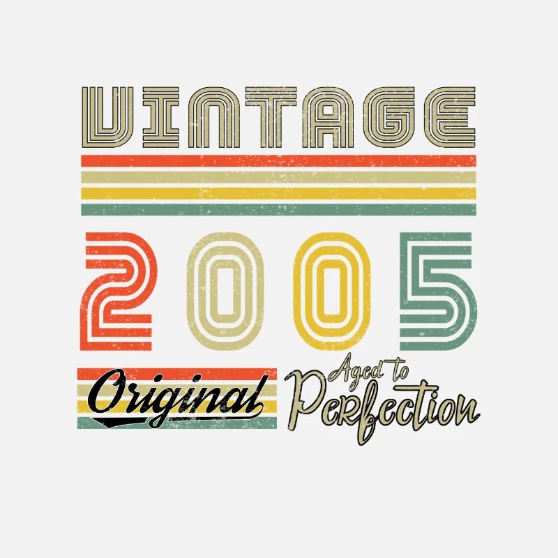 2005 Vintage Born 2005 Vintage Geburtstagsgeschenk
