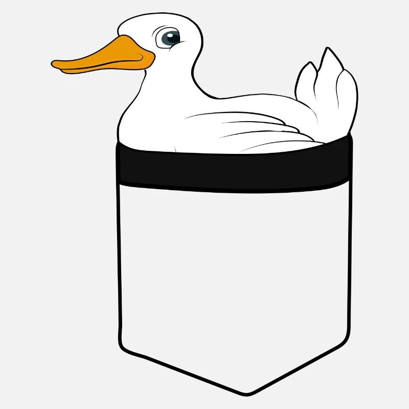 Ente Brusttasche