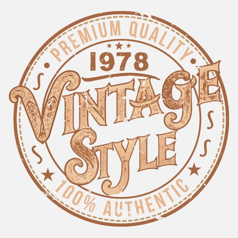 Vintage 1978 Retro 1978 Birthday Gift