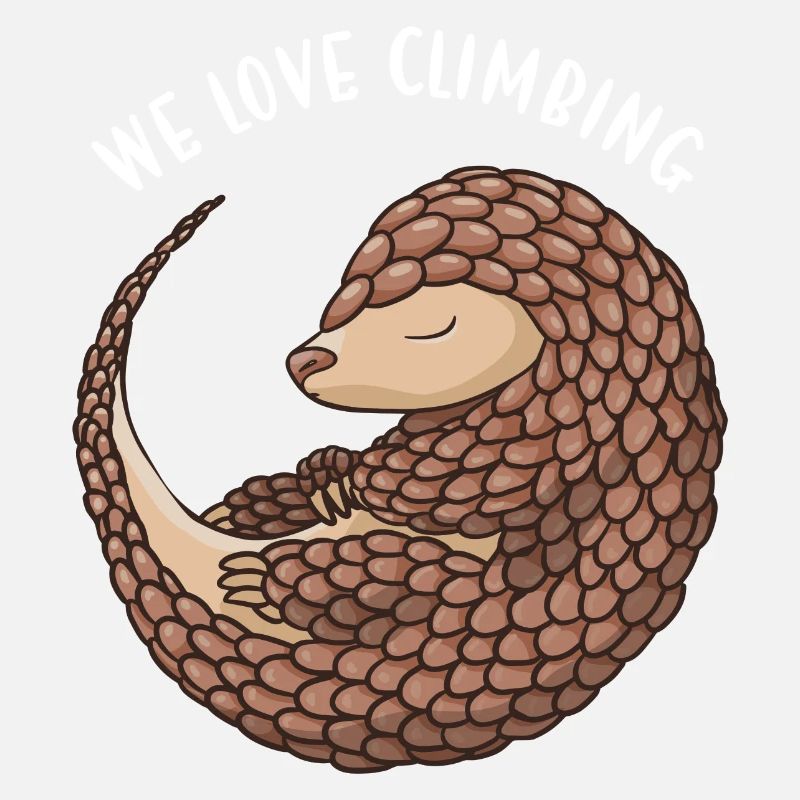 We Love Climbing Pangolin