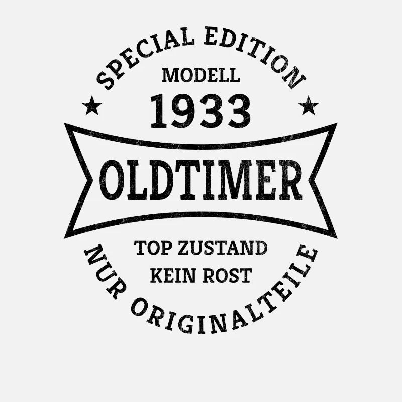 Oldtimer 90. Geburtstag Jahrgang 1933 Geschenkidee
