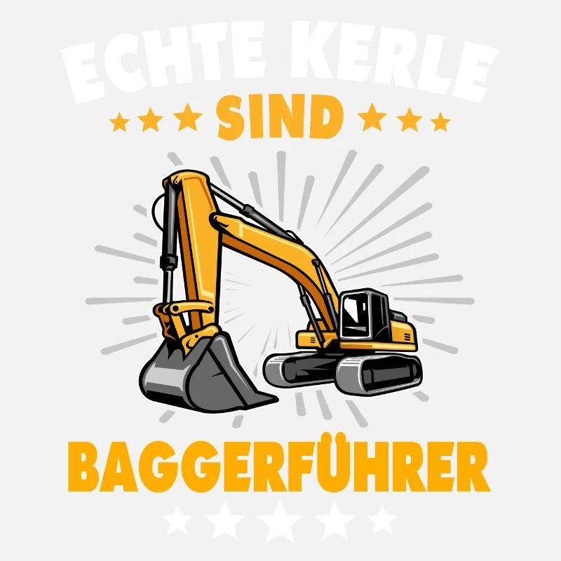 Baggerfahrer Bagger Fahren
