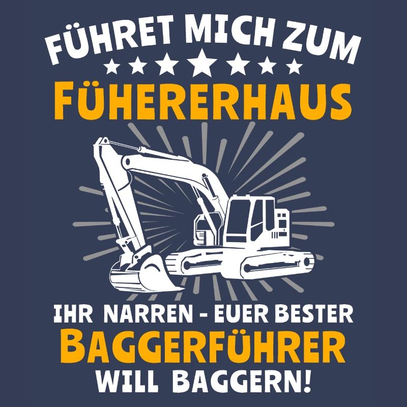 Baggerführer Bagger Baggerfahrer