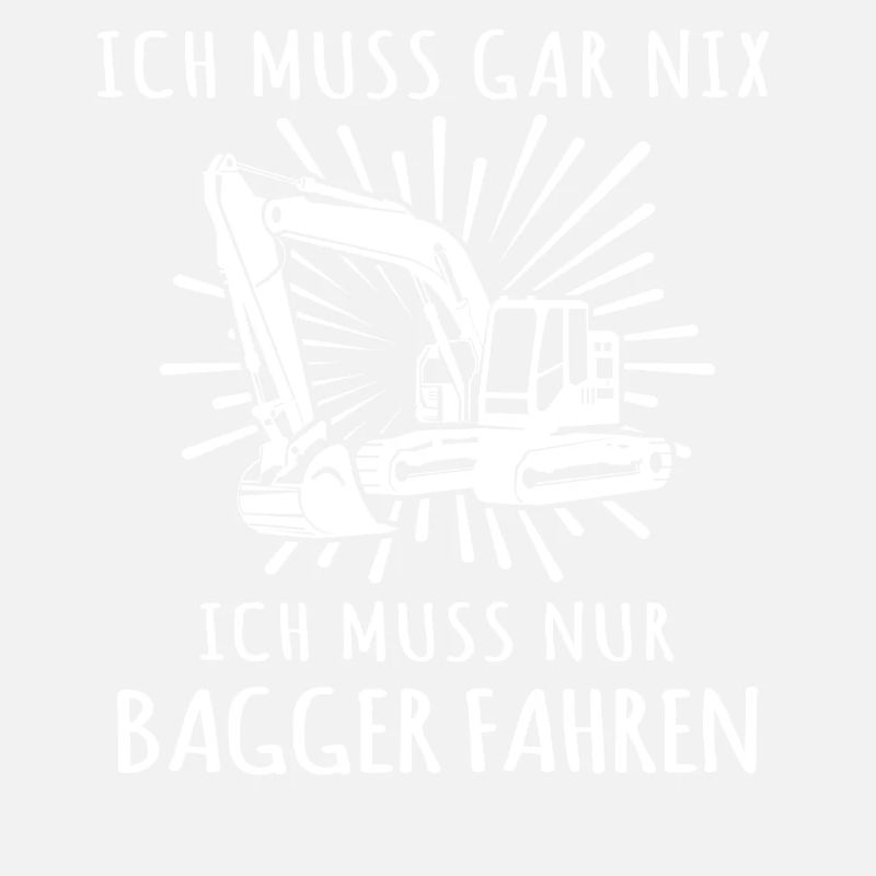 Baggerfuehrer Baggerfahrer