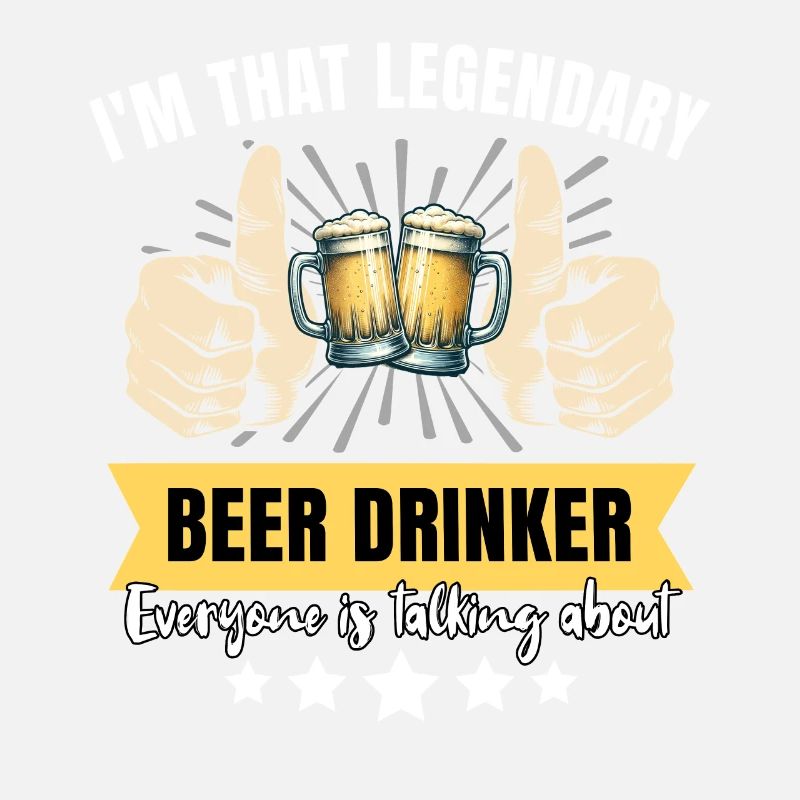 Legendärer Biertrinker