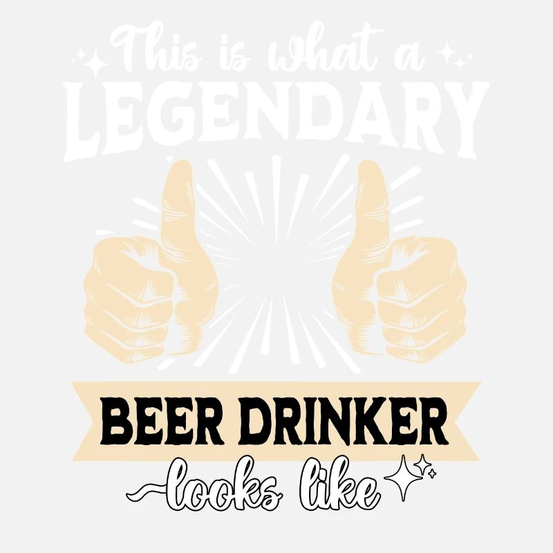 Legendärer Biertrinker