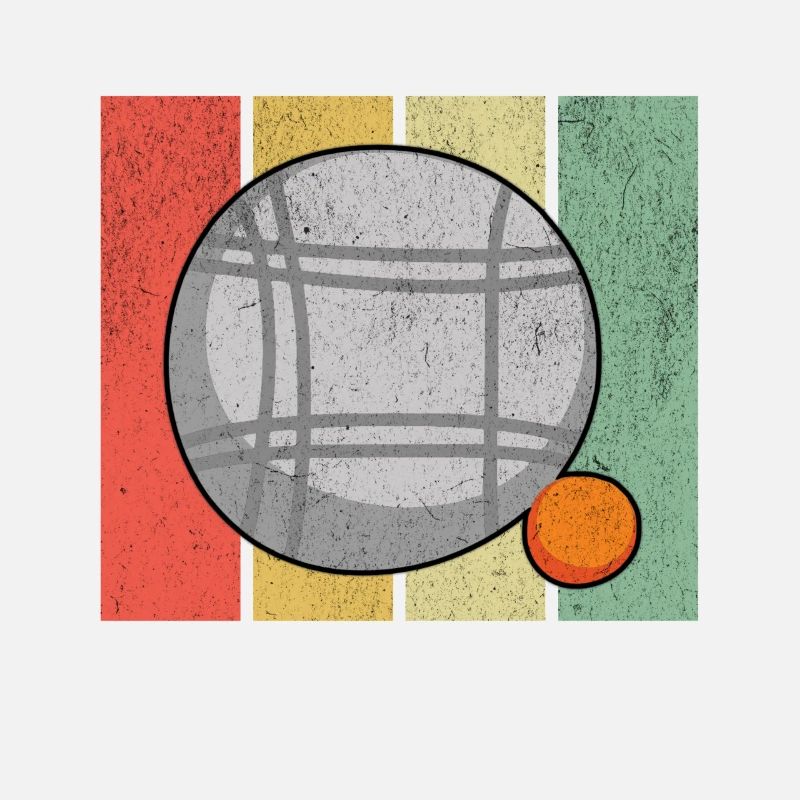 Bocce Ball Retro