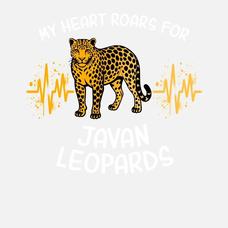 Java Leopard Herzlinie
