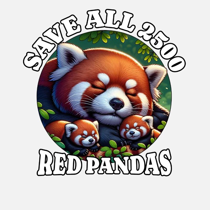 Roter Panda Save Red Panda
