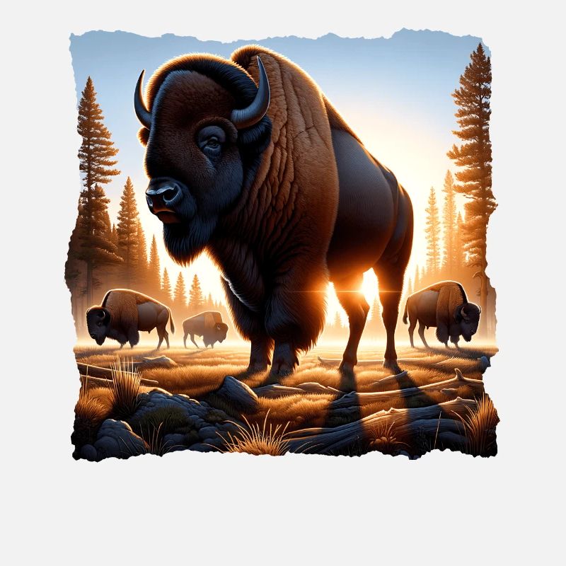 Bison Bison des prairies