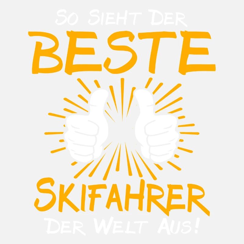 Skifahrer Geschenkidee