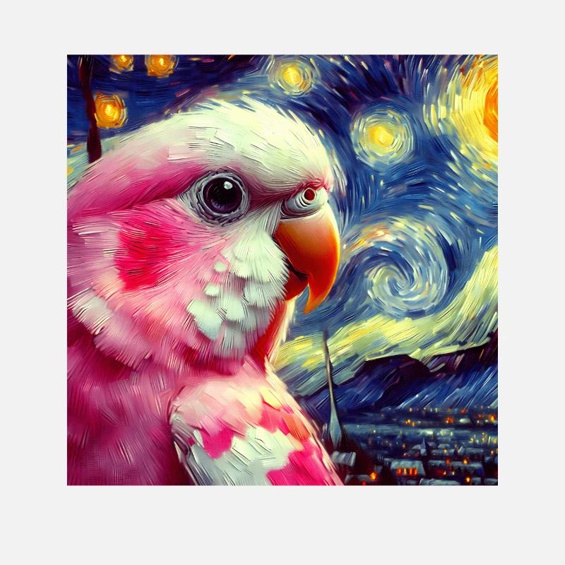 Bourke Parakeet Starry Night