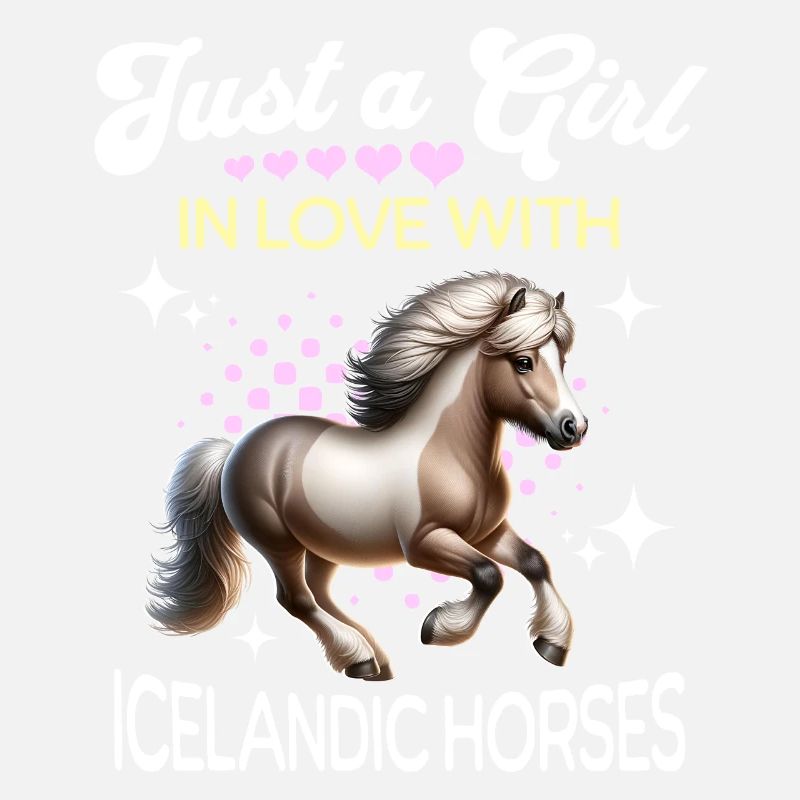 Isländer Mädchen Icelandic Horse
