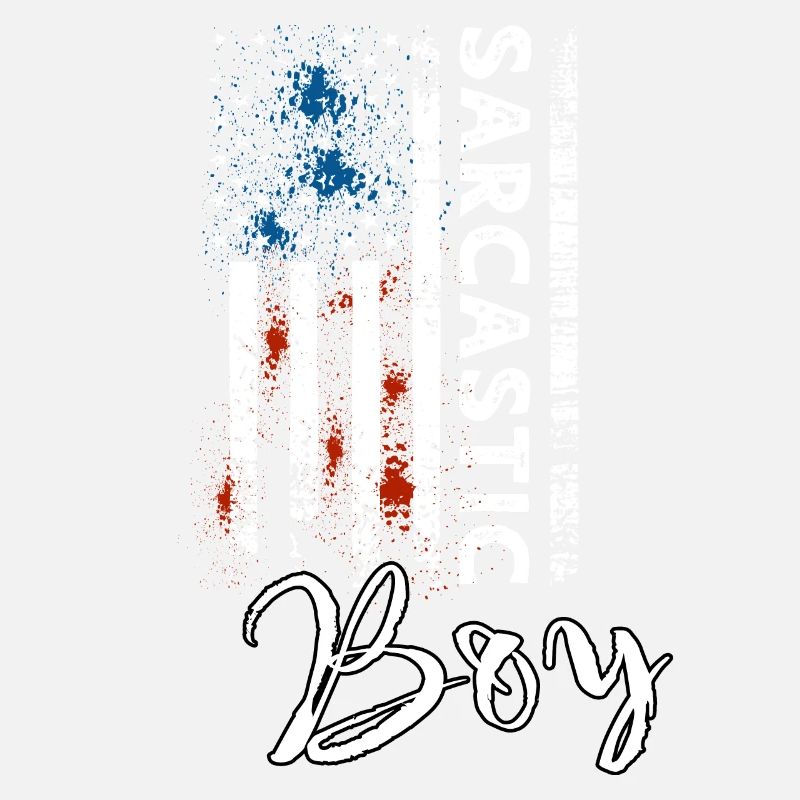 Garçon sarcastique