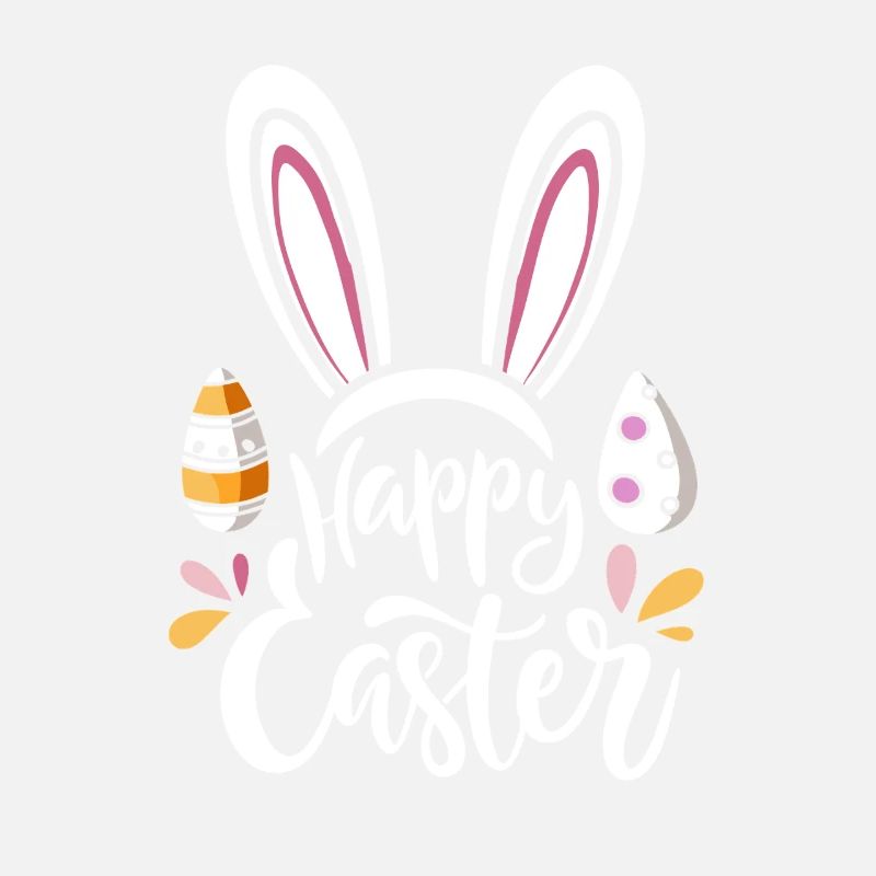 Happy Easter - Osterhase - Osterei - Geschenk